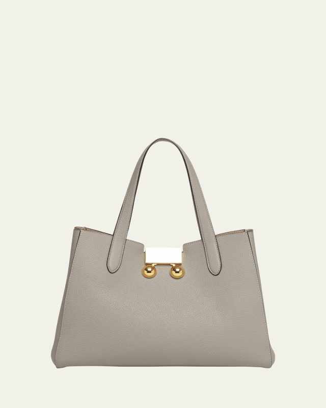 Trunkaroo Small Calfskin Tote Bag